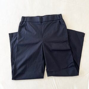 COS Navy Tailored Pants Elastic Back Waist EU 34 US 4